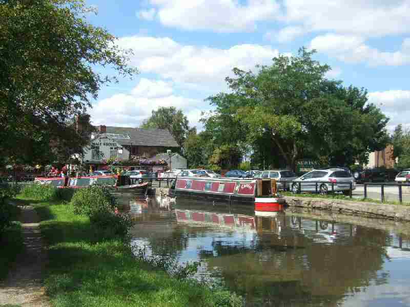 Boats moored by Malt Shovel