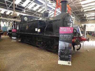 Steam Shunting Locomotive 41708