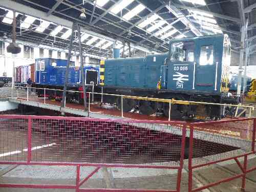 Barrow Hill Roundhouse Turntable