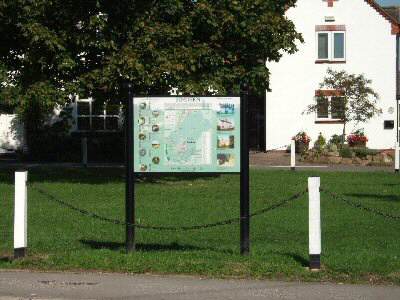 Findern Village Map