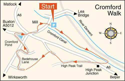 Cromford Walk Map