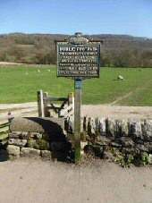 Northern Counties Footpath Sign, Grindleford