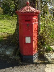 VR postbox, Buxton