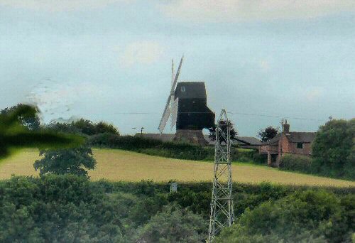 Cat and Fiddle Windmill, West Hallam