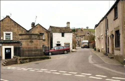 Thimble Hall (white building), Youlgreave