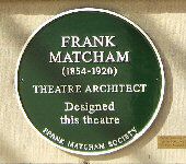 Frank Matcham Plaque