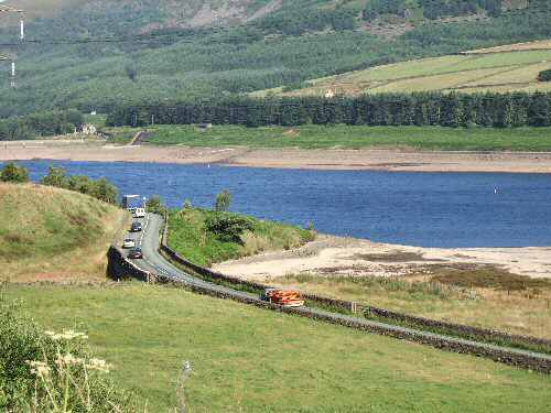 The A628 near Woodhead