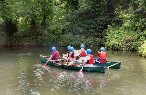 Rowers on Cromford Canal