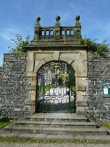 Entrance to Tissington Hall