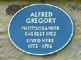 Alfred Gregory Plaque