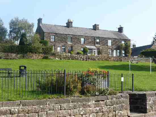 Recreation Ground and Cottages, Tansley