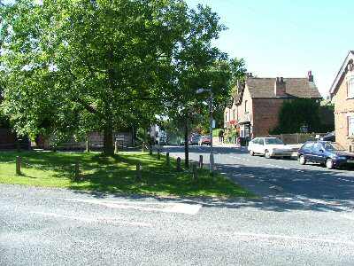 Looking towards Newton Solney Village Centre