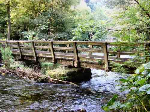 Footbridge at Millers Dale