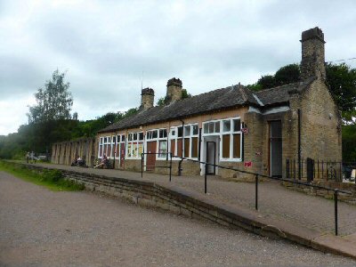 Former Millers Dale Railway Station