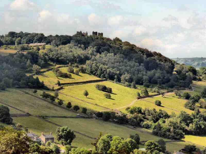 Riber Castle View