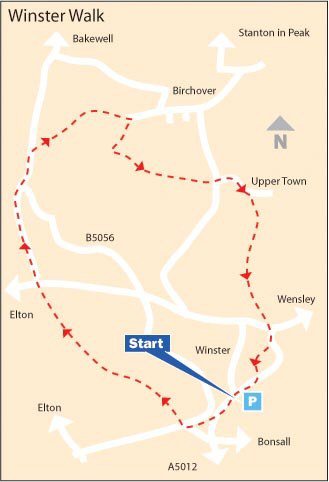 Winster Walk Map