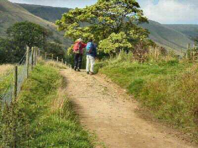 Approaching Kinder Scout