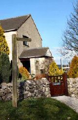 Hognaston Footpath Sign