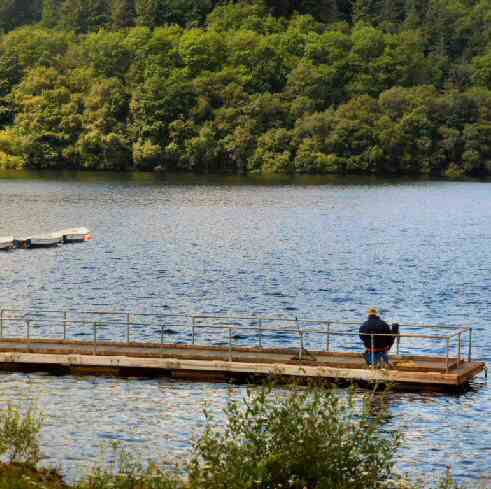 Fishing at Ladybower