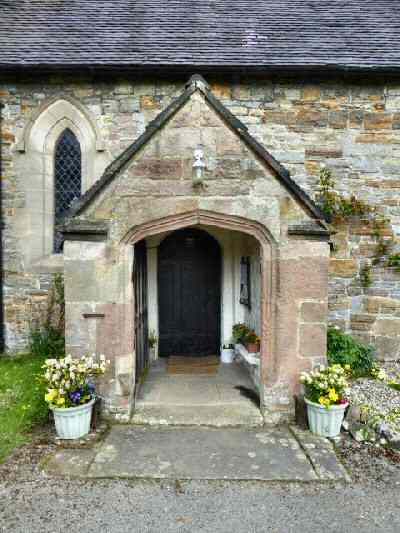 St Edmund's Church Doorway, Fenny Bentley