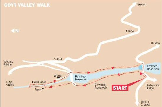 Goyt Valley - Fernilee Reservoir Walk