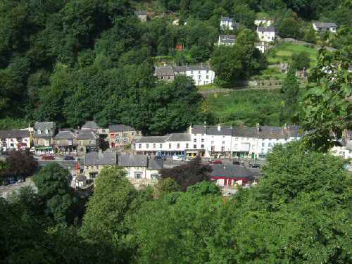 Matlock Bath View from High Tor