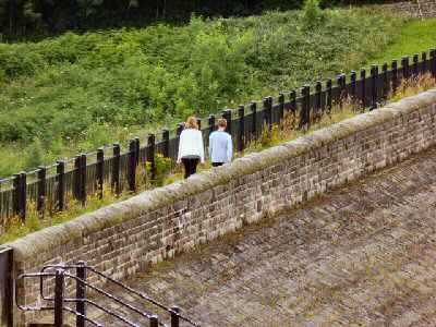 Ladybower Dam Wall Walk