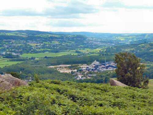 View from Stanton Moor
