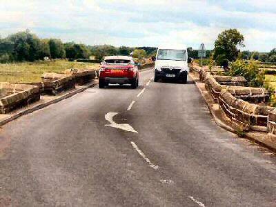 Swarkestone Bridge and Causeway, Southern end