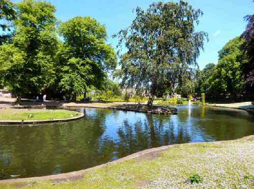 Ornamental Pond, Pavilion Gardens, Buxton