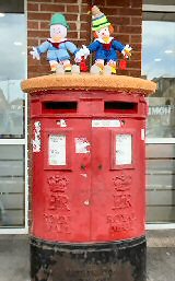 Decorated Post Box