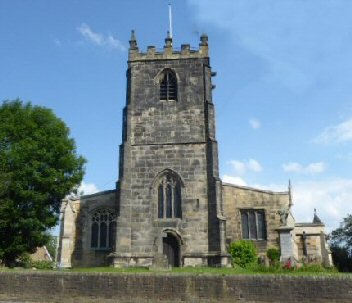 St John the Baptist Church Frontage, Tibshelf