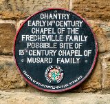 Chantry Chapel Plaque